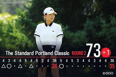 2026年 ザ・スタンダード ポートランドクラシック 2日目 渋野日向子