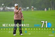 2026年 NEC軽井沢72ゴルフトーナメント 2日目 桑木志帆