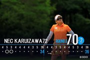 2026年 NEC軽井沢72ゴルフトーナメント 3日目 桑木志帆