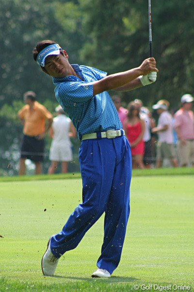 2011年 WGCブリヂストンインビテーショナル 2日目 池田勇太 素晴らしいショットを続けていたが・・・