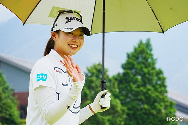 2026年 CATLadies2026 事前 菅楓華 菅楓華は優勝副賞にも目を輝かせる
