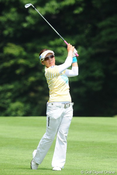 2011年 meijiカップ 2日目 有村智恵