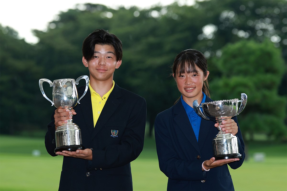 2026年 日本ジュニアゴルフ選手権競技 Presented by Sky 最終日 吉行ローリ 木下陽菜子