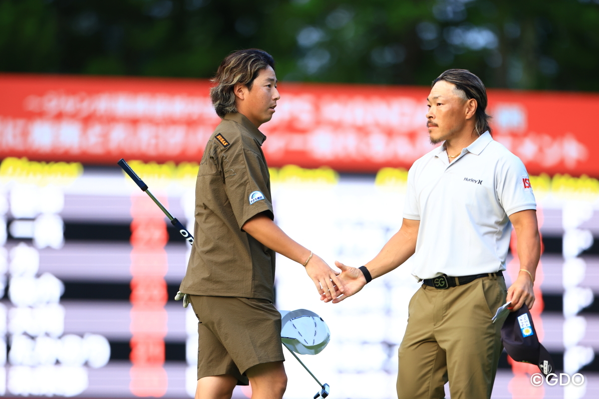 お疲れ様でした 2026年 ～ジャンボ尾崎追悼大会～ ISPS HANDA 夏に爆発どれだけバーディ取れるんだトーナメント 3日目 平本世中 藤本佳則