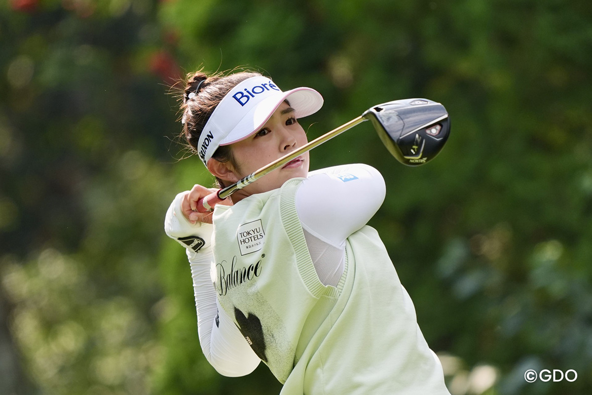 【速報】山下美夢有が7打差独走でバックナインへ