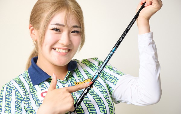 「飛んで曲がらない」を武器に新たな挑戦へ 桑木の快進撃を支えたドライバーには、三菱ケミカル「ディアマナ BB」が装着されている（撮影：岡崎健志）