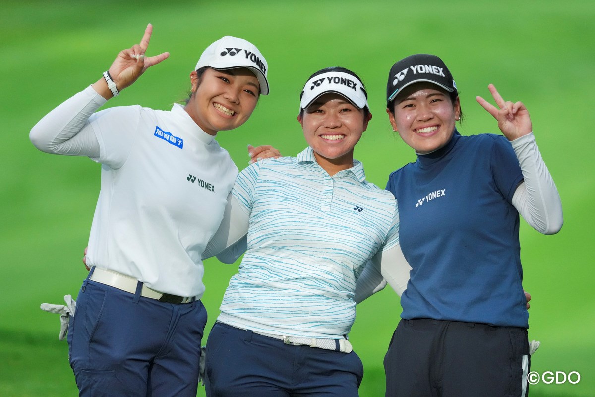 2026年 ニトリレディスゴルフトーナメント 初日 大久保柚季 山下心暖 池ヶ谷瑠菜