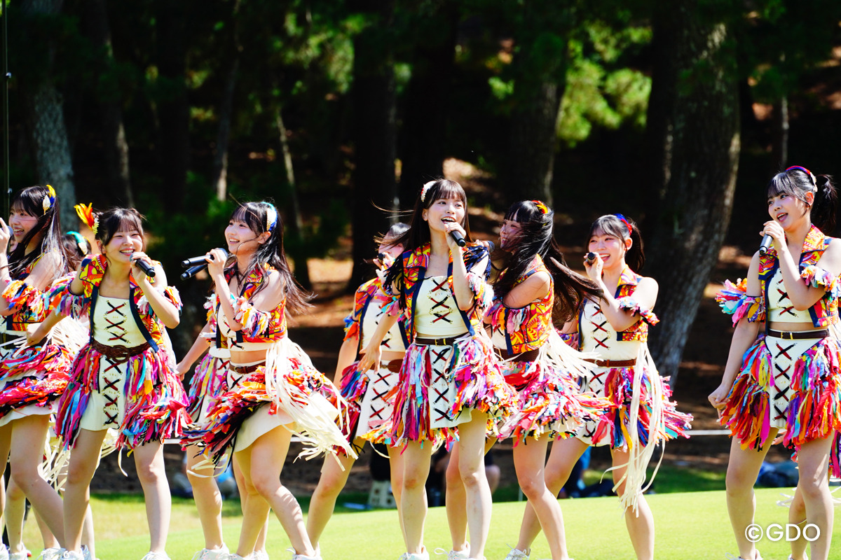 ゴルフ場でコンサート 2026年 Sansan KBCオーガスタゴルフトーナメント 3日目 HKT48