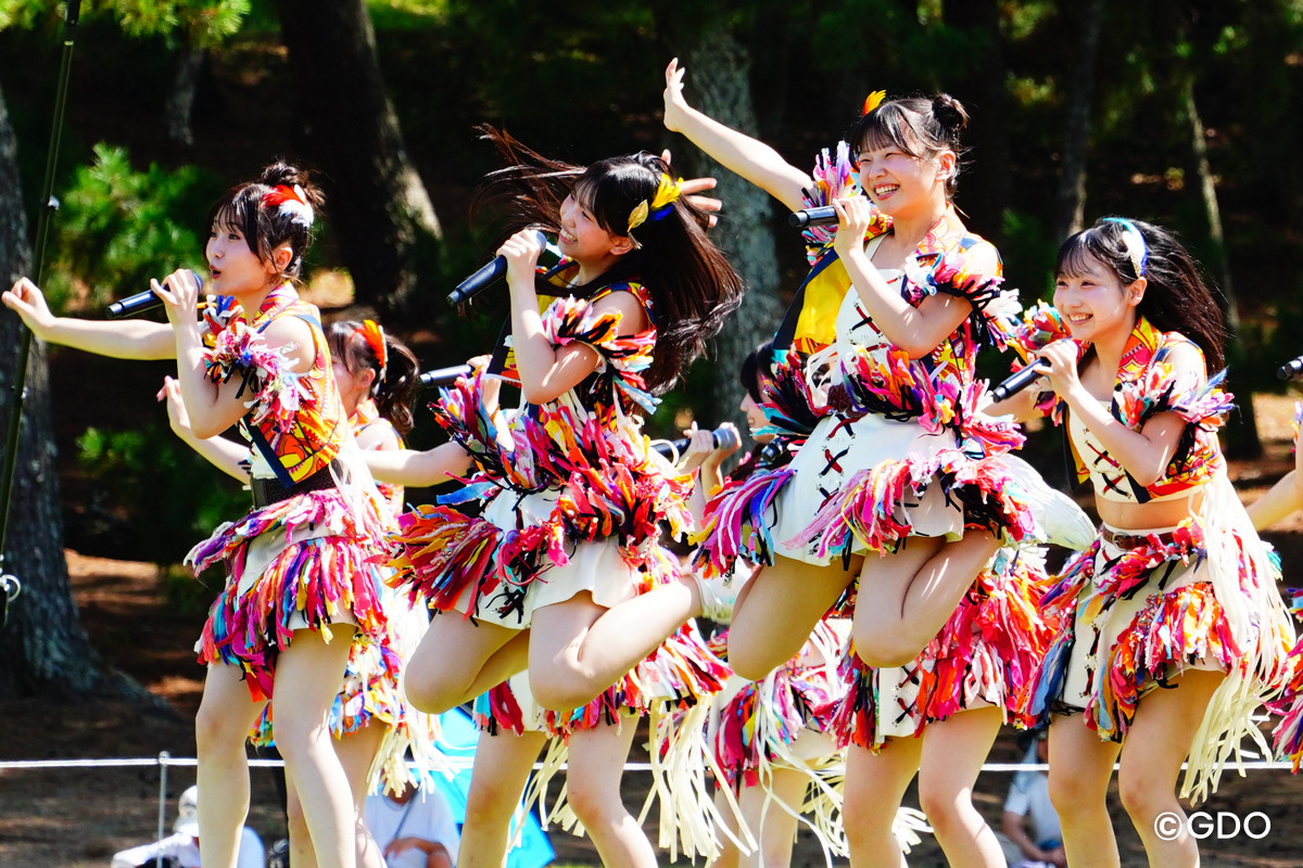 跳躍 2026年 Sansan KBCオーガスタゴルフトーナメント 3日目 HKT48