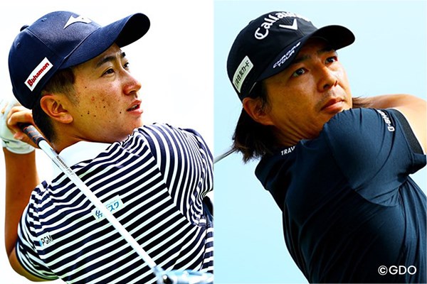 今季のコーンフェリーツアーは残すところ4試合。杉浦（左）と石川がPGAツアー昇格を狙う