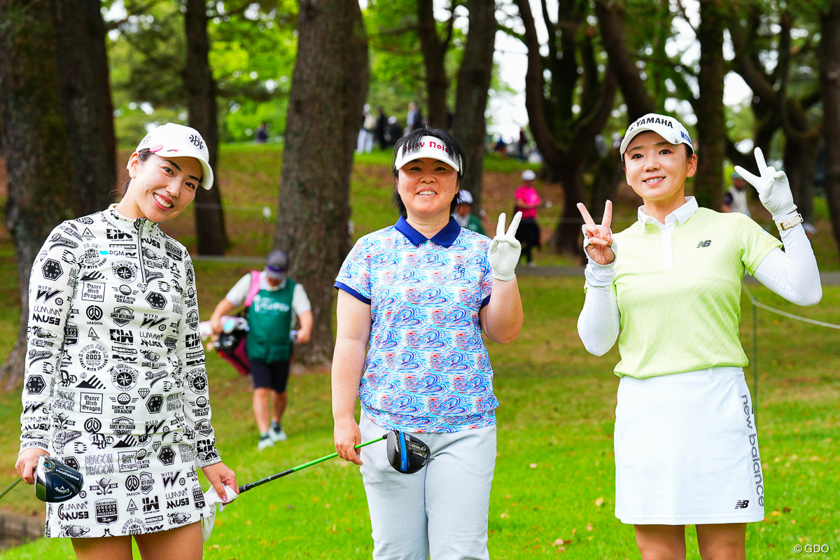 福嶋晃子、宮里藍、ソレンスタム…見上げた往年の名選手たち／不動裕理コラム