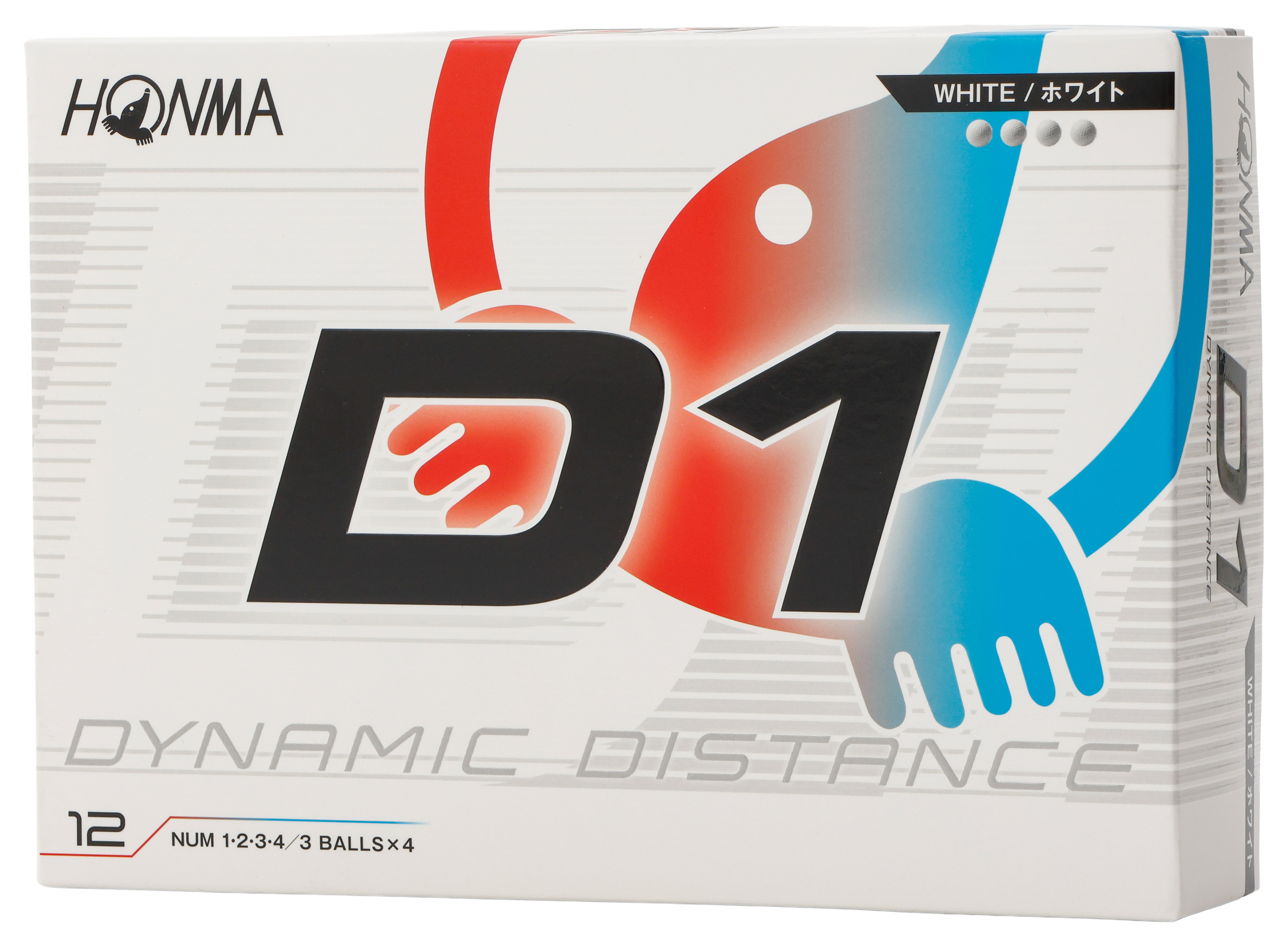 本間ゴルフ 2026 D1 ボールの試打レビュー 口コミ・評価 ギアスペック