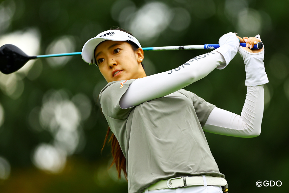 今年調子がいいかと 2026年 ゴルフ5レディスプロゴルフトーナメント 初日 エイミー・コガ