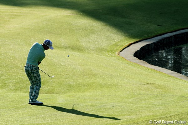 2011年 全米プロゴルフ選手権 初日 石川遼 石川遼は18ホールで6度の池ポチャ「初めてのことです」