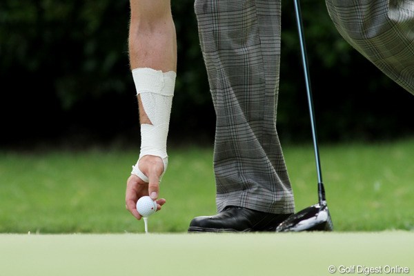 2011年 全米プロゴルフ選手権 初日 ロリー・マキロイ アンラッキーな怪我だったが、イーブンパー（23位タイ）でホールアウト。明日の朝に状態を確認してプレー継続を決める