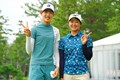 馬場咲希（左）と稲垣那奈子はプロテスト合格の同期