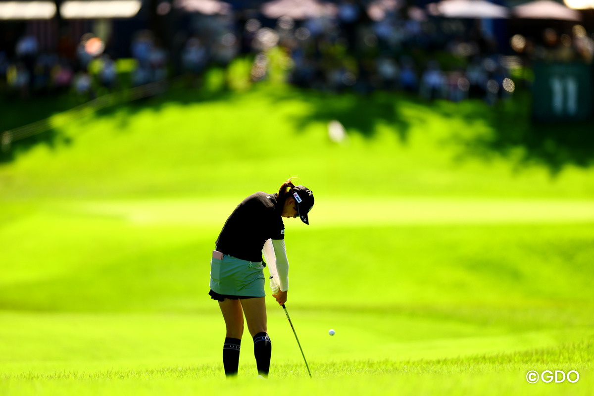 ピンを目指して 2026年 ソニー日本女子プロゴルフ選手権大会 初日 馬場咲希