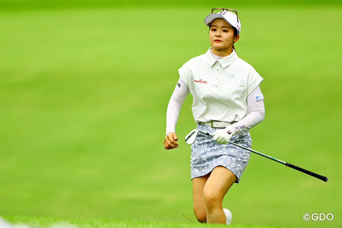 小走り 2026年 ソニー日本女子プロゴルフ選手権大会 初日 川崎春花