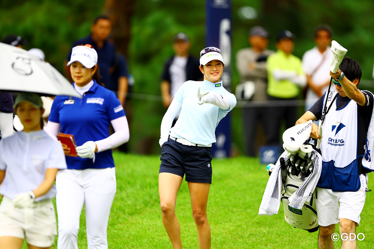 お帰りなさえませ姫 2026年 ソニー日本女子プロゴルフ選手権大会 初日 原英莉花