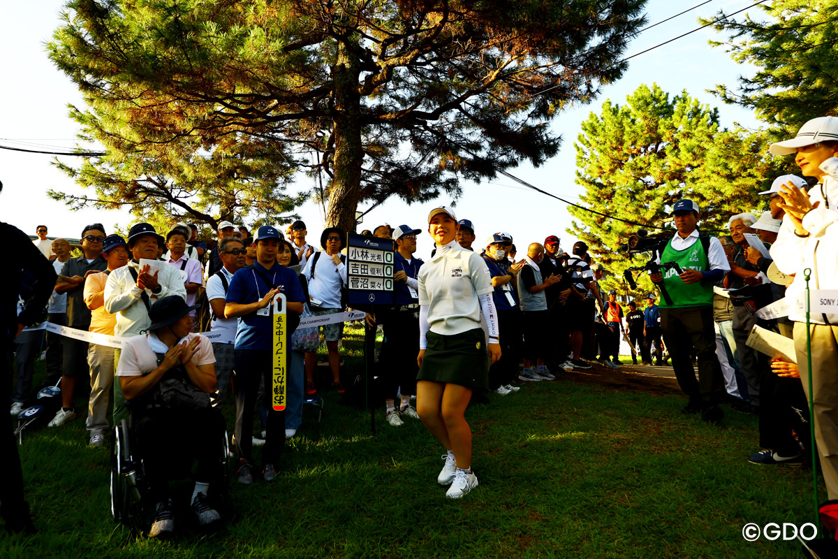 入場 2026年 ソニー日本女子プロゴルフ選手権大会 初日 吉田優利