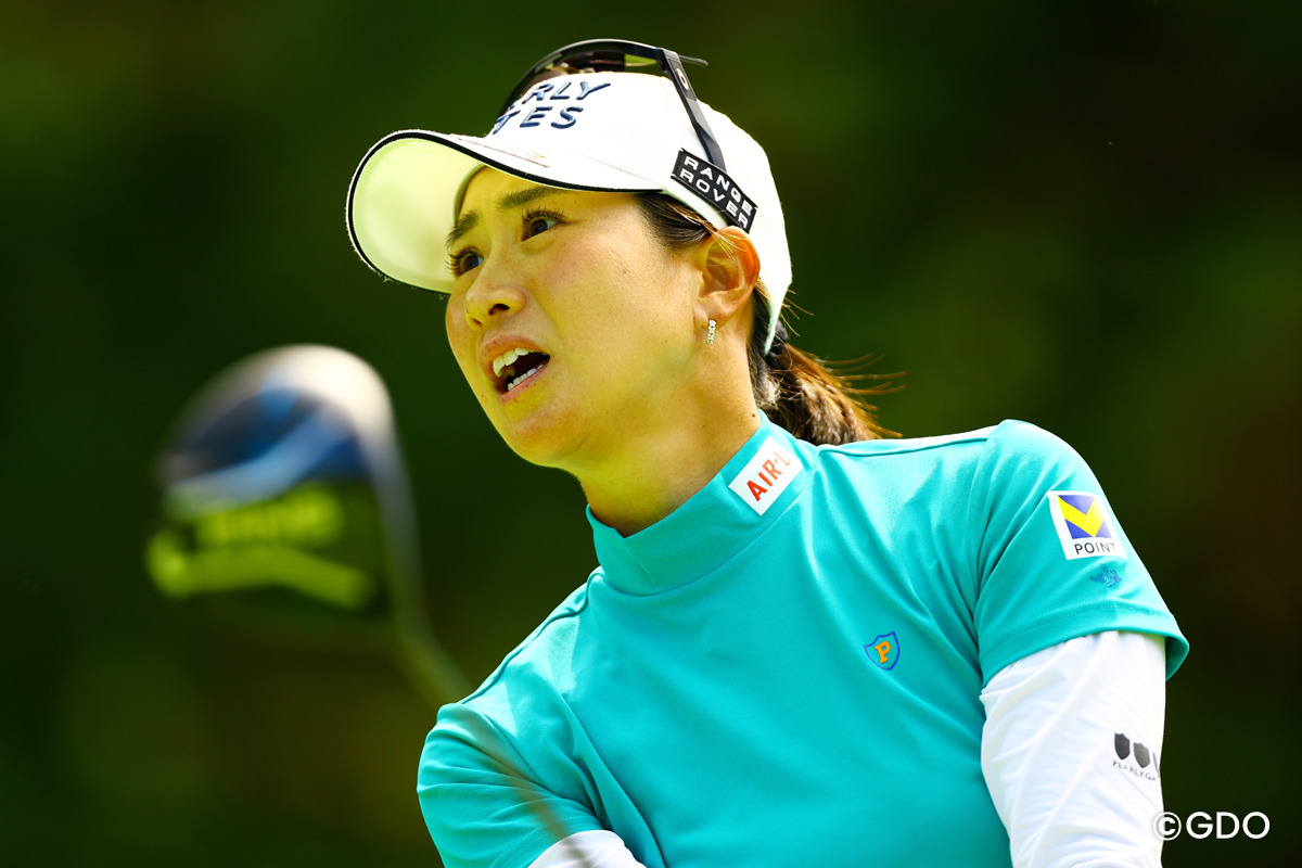優勝お待ちしております。 2026年 ソニー日本女子プロゴルフ選手権大会 初日 木戸愛