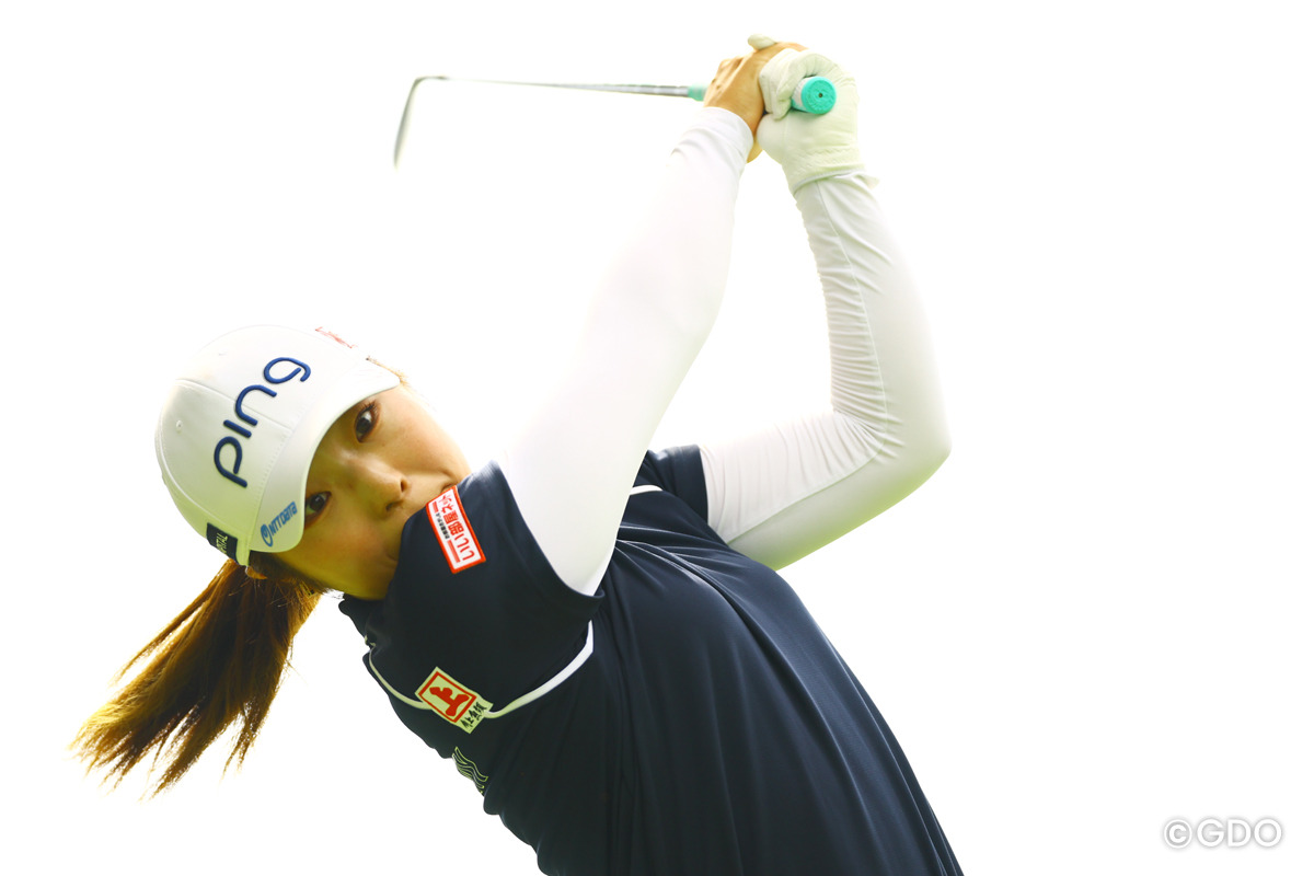 ピンを目指して 2026年 ソニー日本女子プロゴルフ選手権大会 2日目 佐久間朱莉