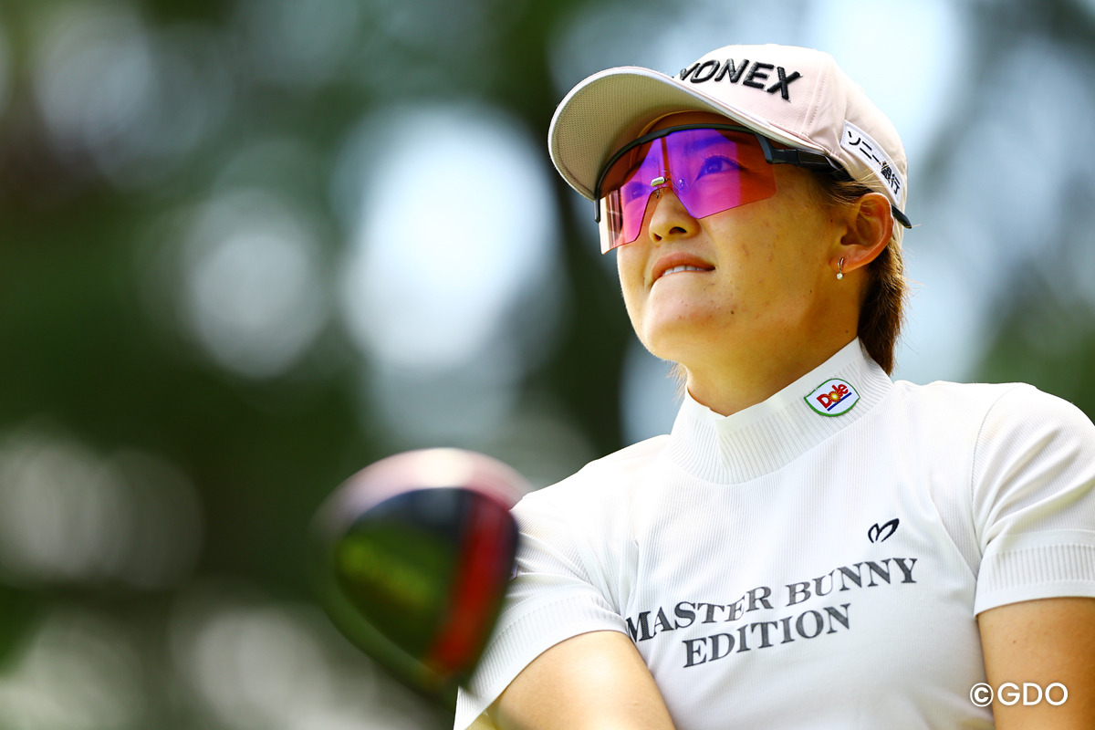 サングラス似合ってます 2026年 ソニー日本女子プロゴルフ選手権大会 3日目 岩井千怜