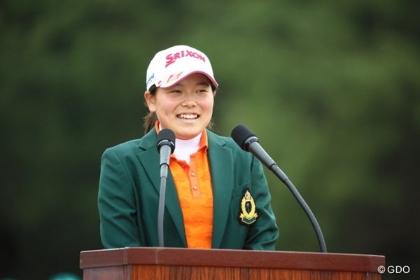 15歳293日での優勝は当時のツアー最年少優勝記録