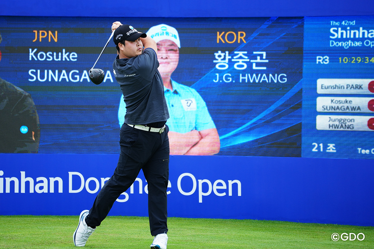 日本ツアー4勝のハン・ジュンゴンも挑戦を予定 2026年 シンハン ドンヘ オープン 3日目 ハン・ジュンゴン