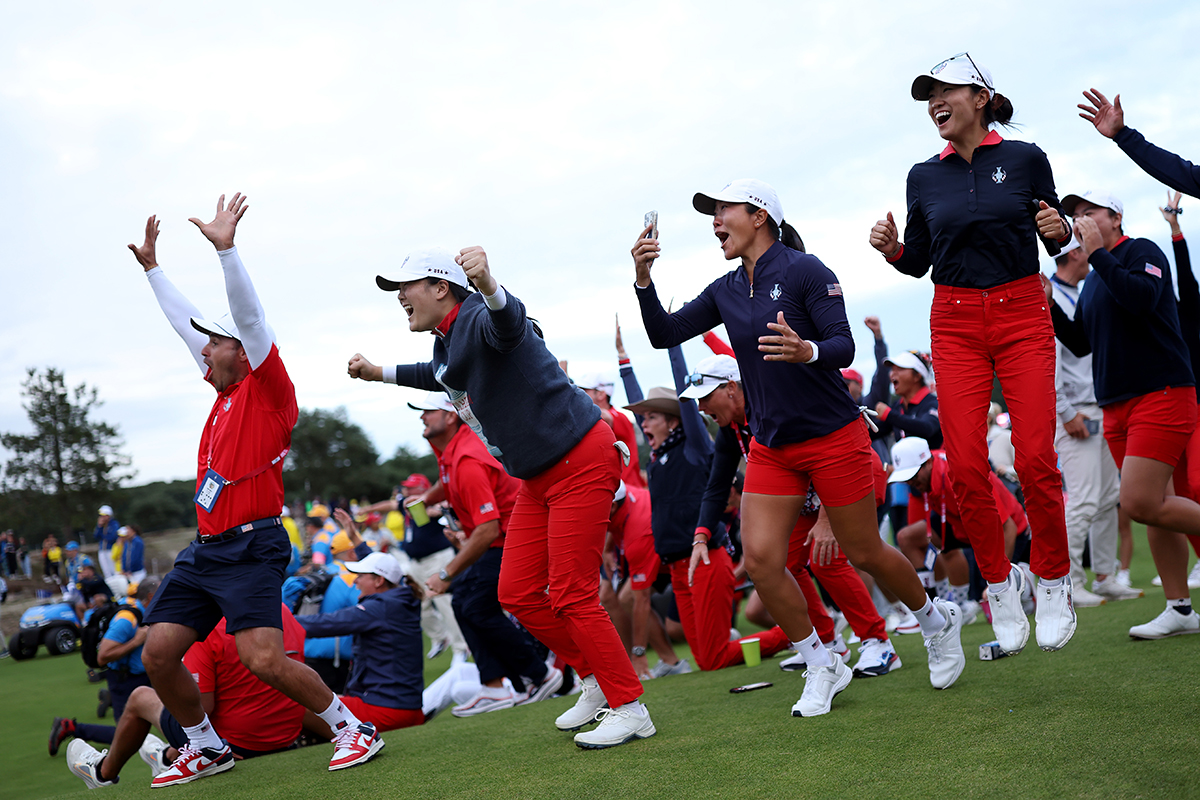欧州選抜と米国選抜が一歩も譲らず最終日へ