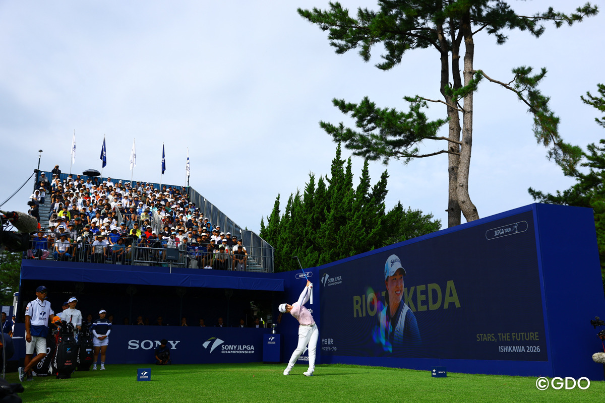 逆転優勝にむけてスタート 2026年 ソニー日本女子プロゴルフ選手権大会 最終日 竹田麗央