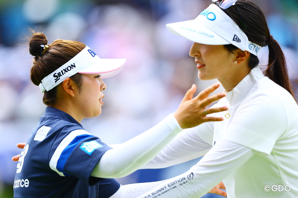 9アンダーでホールアウト 2026年 ソニー日本女子プロゴルフ選手権大会 最終日 山下美夢有 脇元華