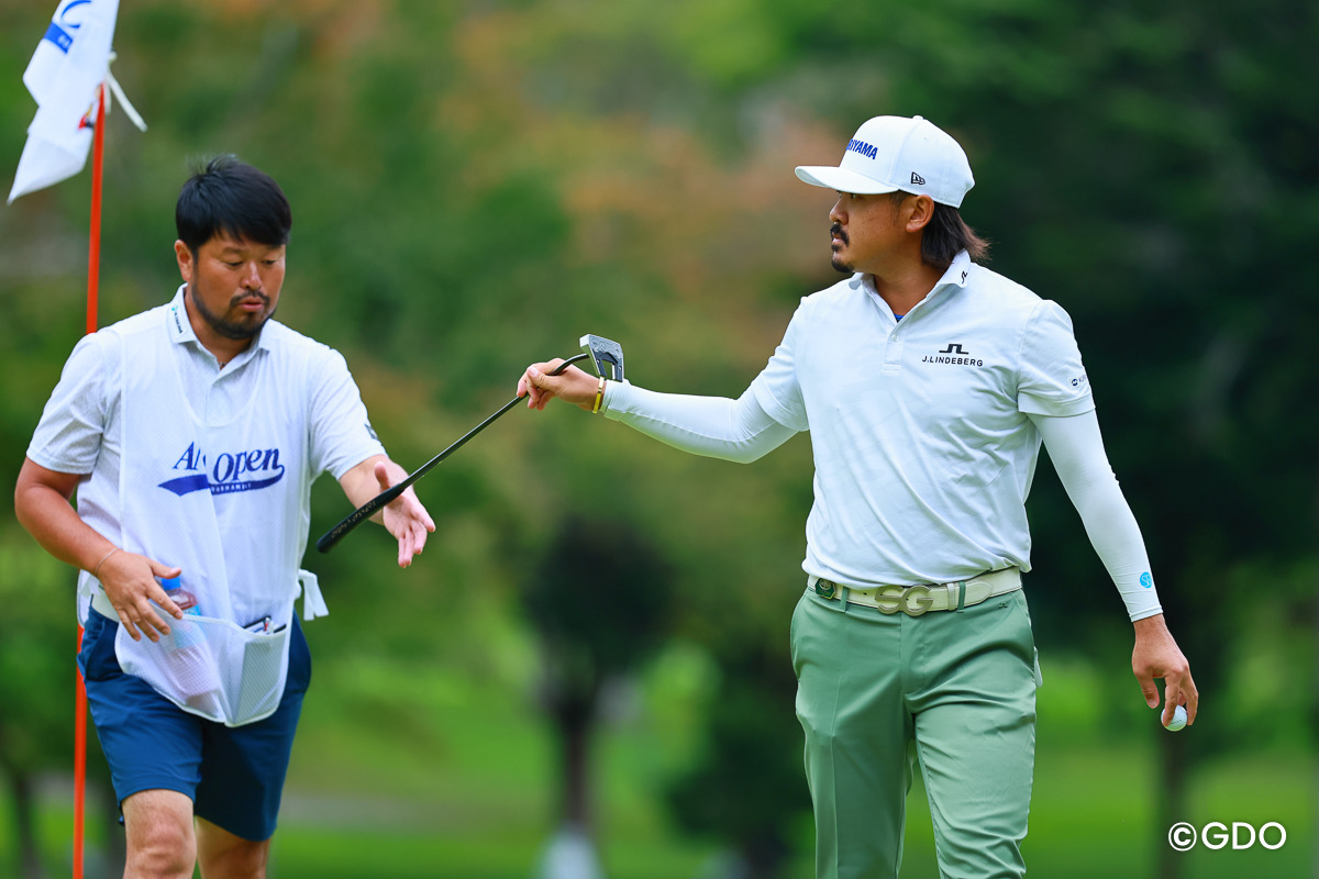 二人三脚 2026年 ANAオープンゴルフトーナメント 3日目 佐藤大平