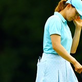 最終9番で池ポチャ 1打届かず涙の予選落ちに渋野日向子「今は下を見ることが多い」