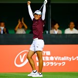 17歳アマチュア・後藤あいがドラコン女王防衛 ただ一人270yd超「いい経験ができた」