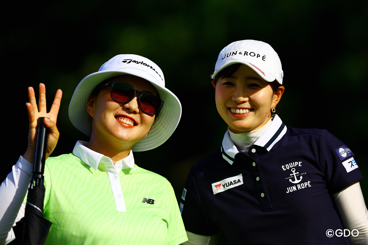 2人は仲良し 2026年 住友生命Vitalityレディス東海クラシック 2日目 山内日菜子 蛭田みな美