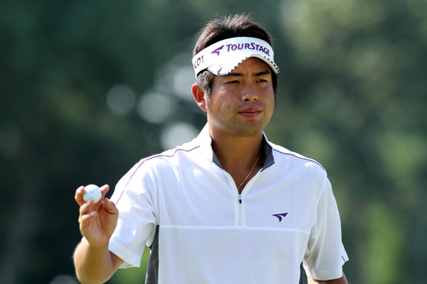 ショット、パットともに我慢のゴルフを見せた池田勇太。トップとは6打差