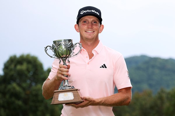 2026年 ビルトモア選手権アッシュビル 最終日 ジェイコブ・ブリッジマン ジェイコブ・ブリッジマンが2勝目（David Jensen/Getty Images）