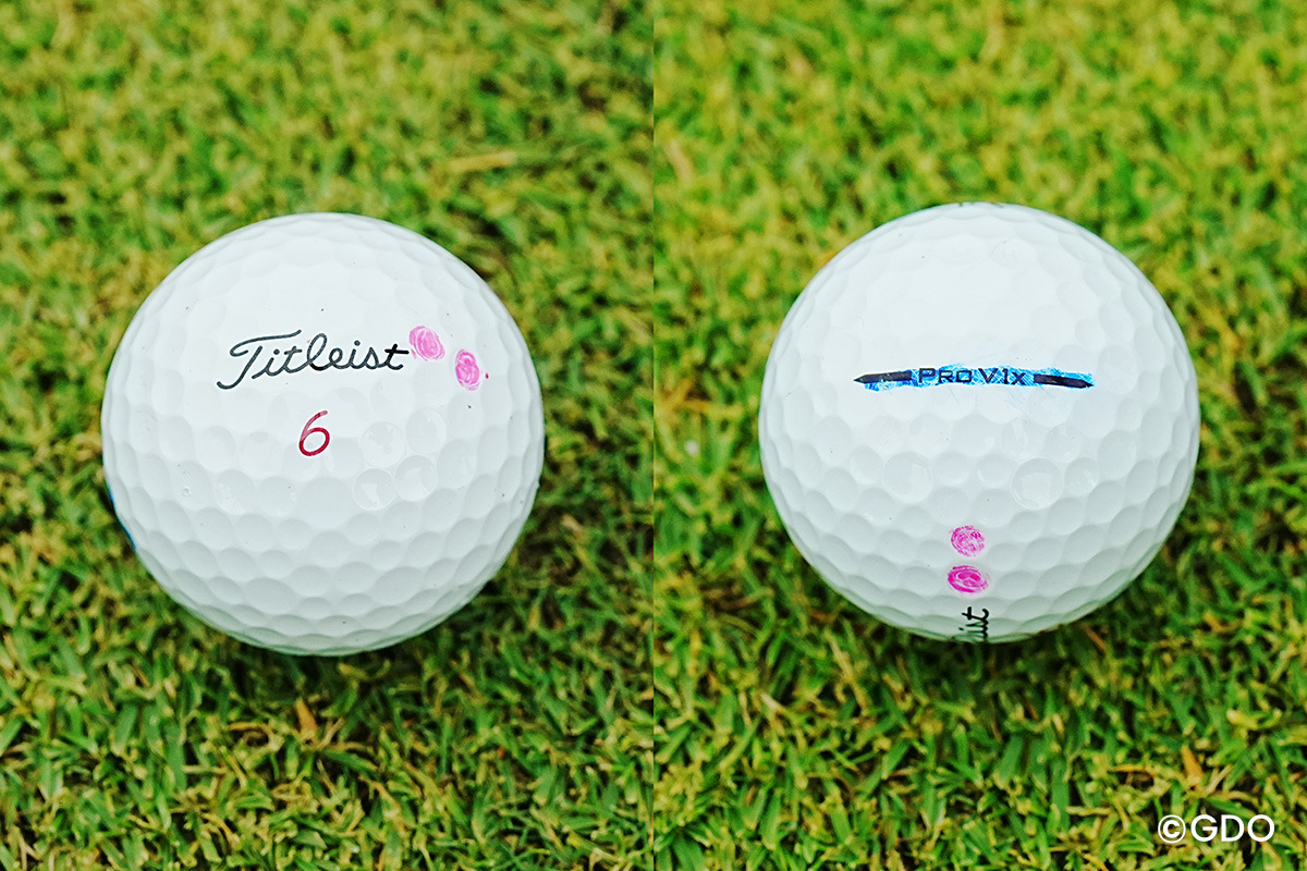 タイトリスト PRO V1xを使用 2026年 住友生命Vitalityレディス東海クラシック 最終日 佐久間朱莉のボール