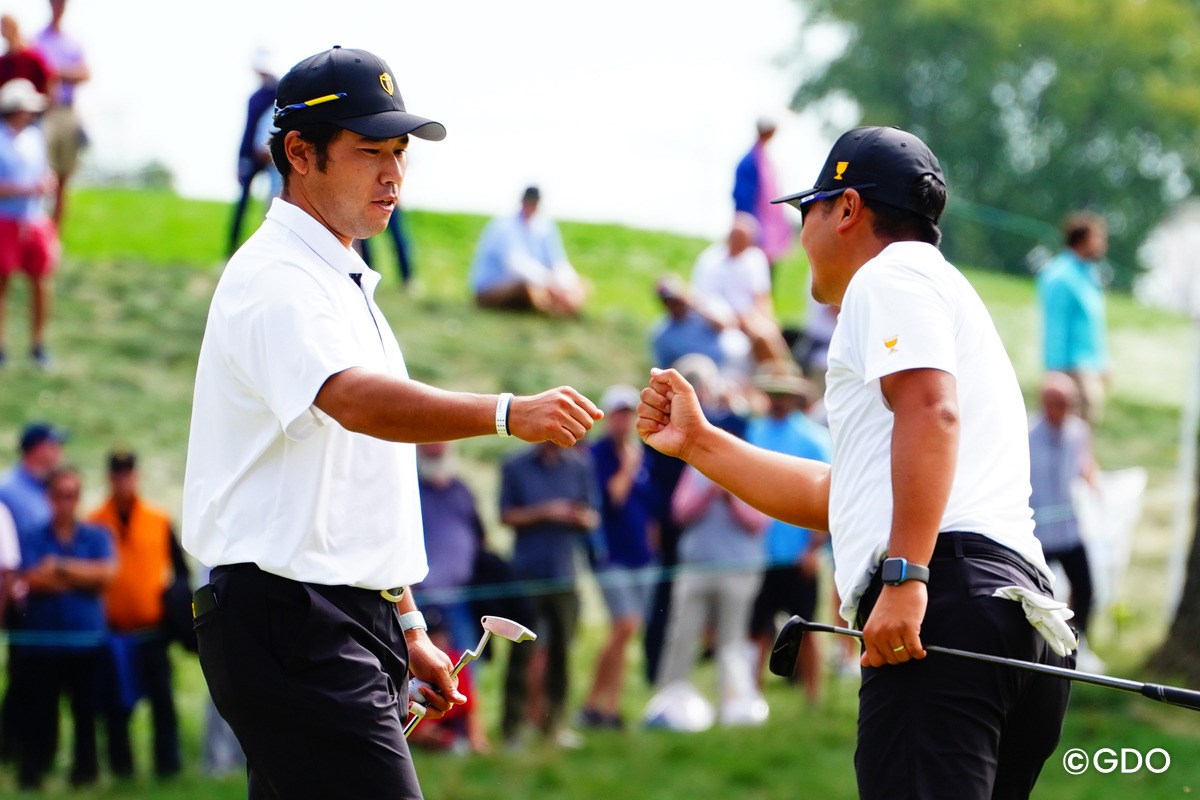 2026年 プレジデンツカップ 初日 松山英樹 久常涼