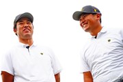 2026年 プレジデンツカップ 初日 松山英樹-久常涼