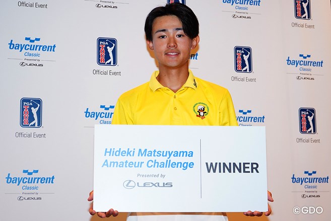 長崎煌心が「ベイカレントCレクサス」出場へ 大学先輩・松山英樹のアマ予選会制す
