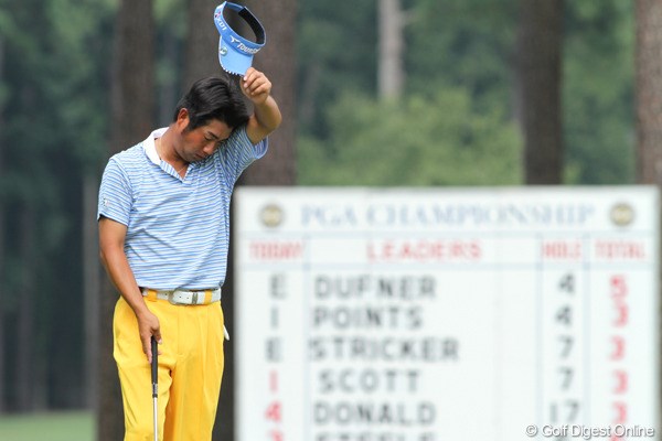 2011年 全米プロゴルフ選手権 3日目 池田勇太 日本勢の最後の砦、池田勇太は連日の暑さに「頭も疲れてくる」