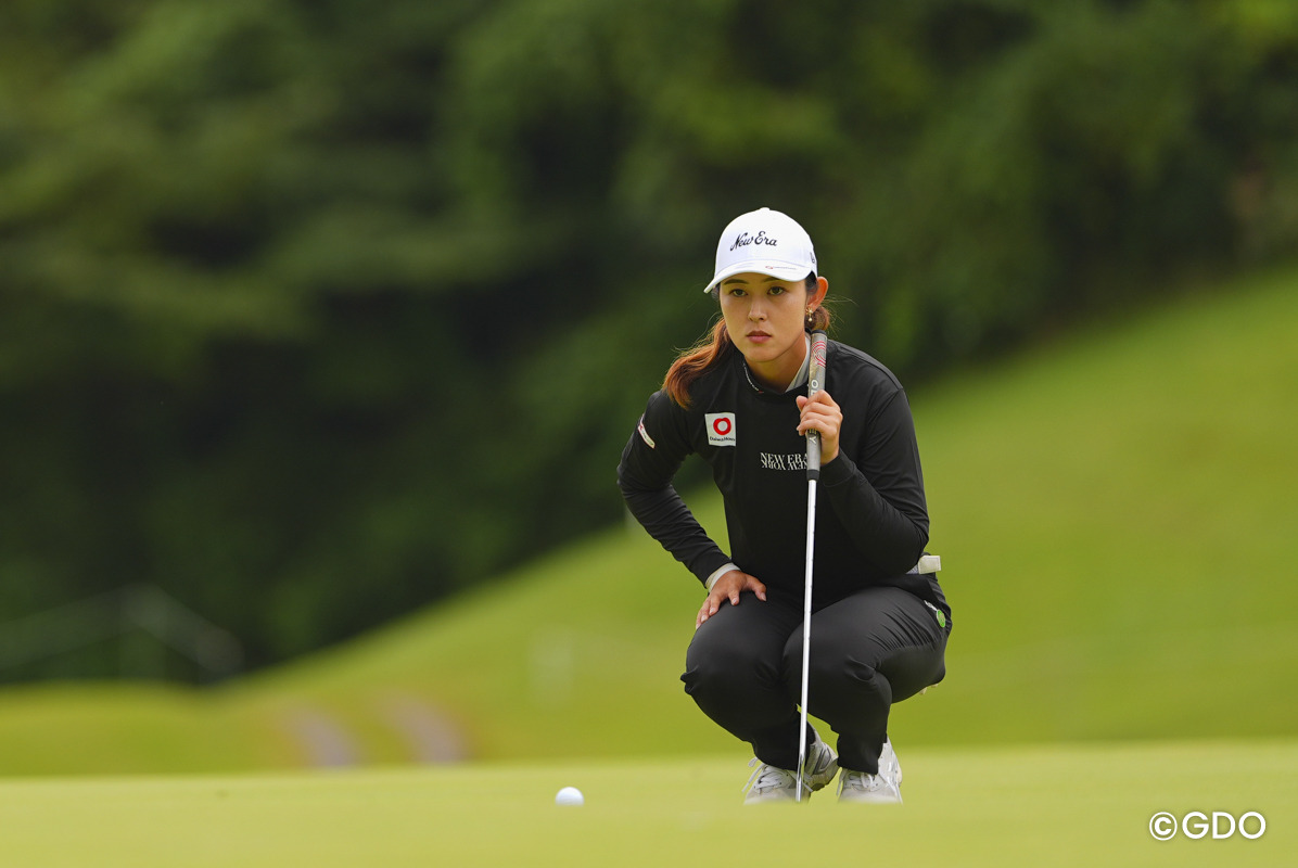 ツアー初優勝をかけて3打差で最終日へ 2026年 ミヤギテレビ杯ダンロップ女子オープンゴルフトーナメント 2日目 浜崎未来