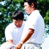 松山英樹&久常涼が痛感した“世界一”の力「勝負どころでもうひとつ。あしたは勝たないと」