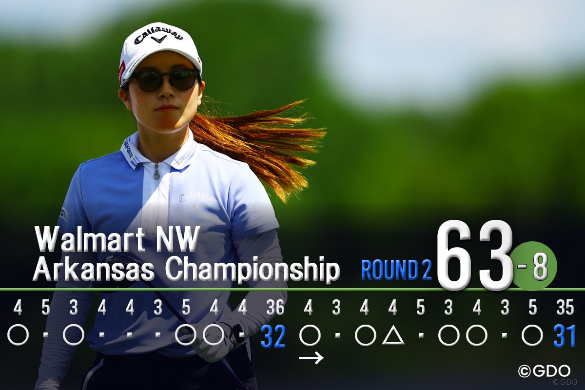 2026年 ウォルマート NW アーカンソー選手権 2日目 西村優菜