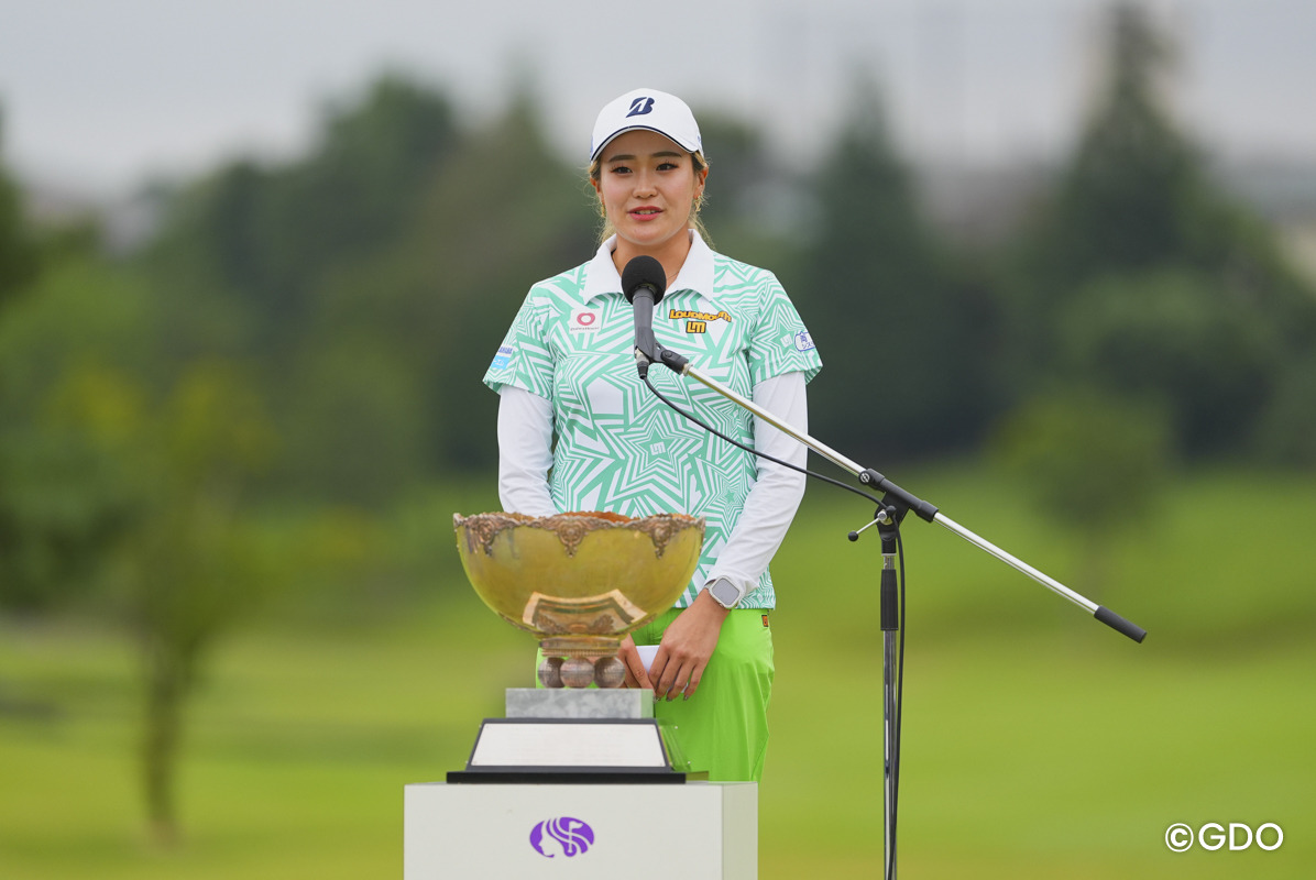 喜びが8、安どが2 2026年 ミヤギテレビ杯ダンロップ女子オープンゴルフトーナメント 最終日 桑木志帆