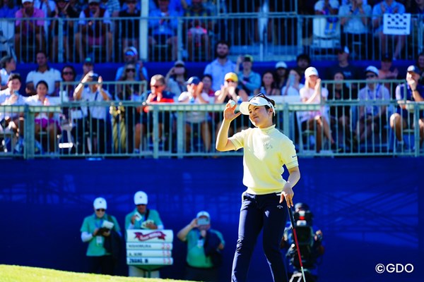 2026年 ウォルマート NW アーカンソー選手権 最終日 西村優菜 最終18番をバーディで締めて初優勝を飾った