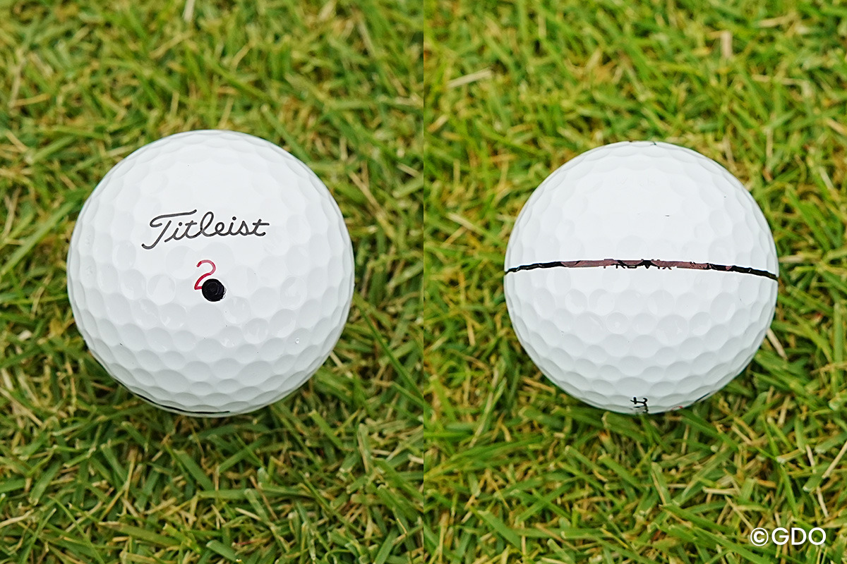 タイトリストのPRO V1xを使用 2026年 リシャール・ミル チャリティトーナメント 最終日 大西魁斗のボール