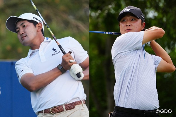 金谷拓実（左）と平田憲聖が秋の第2戦に臨む